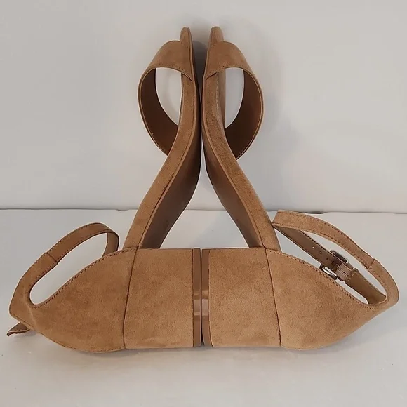 Torrid ankle strap black heel sandals (WW) - Picture 5 of 7